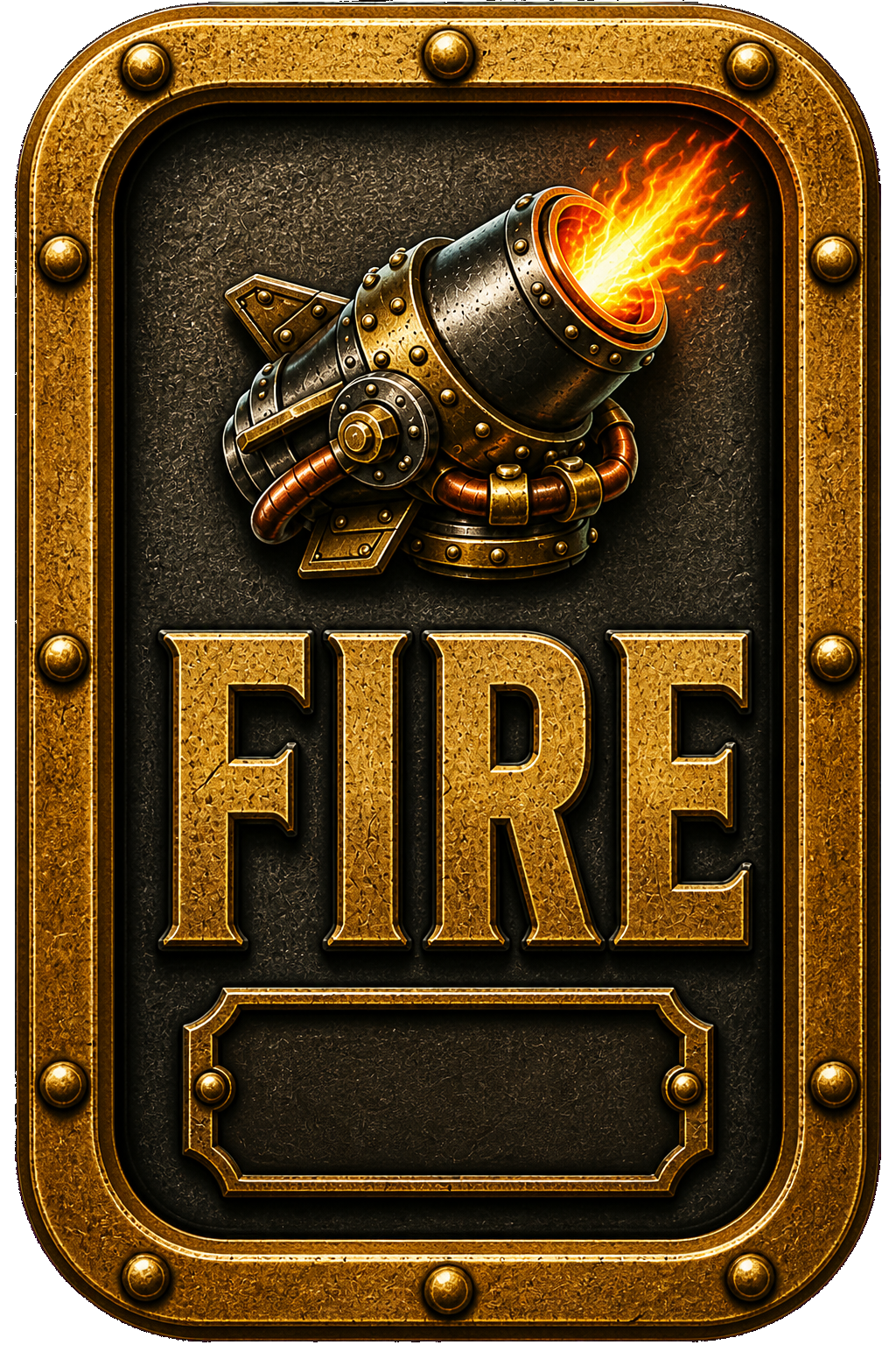 Fire rocket HUD button